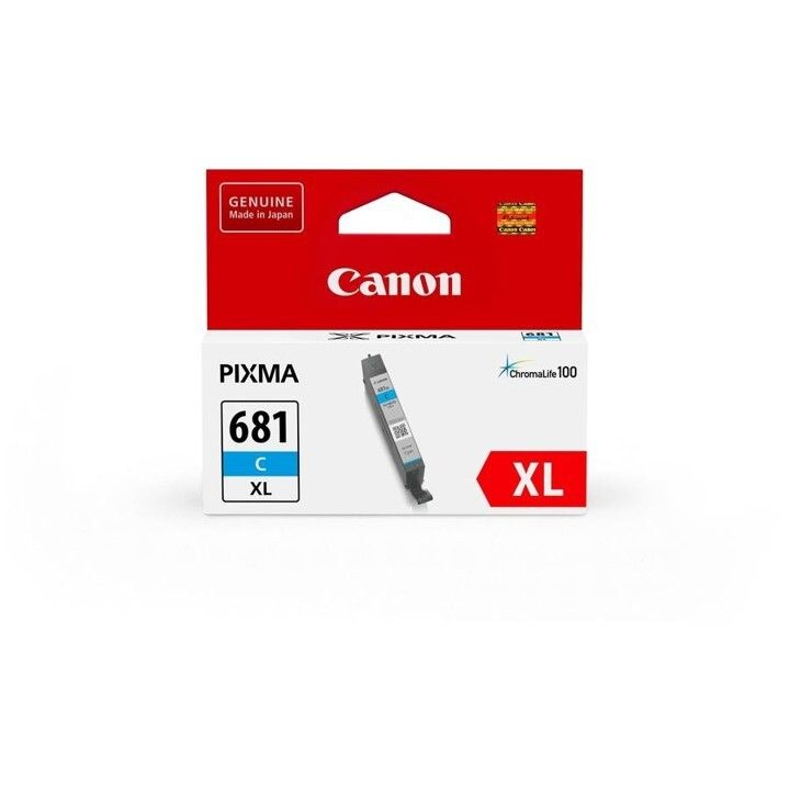 INKJET CART CANON CLI681XLC CYAN