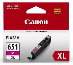 INKJET CART CANON CLI651MXL MAGENTA