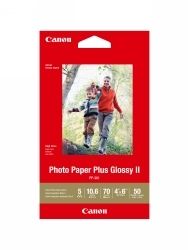 PAPER PHOTO CANON 4X6 GLOSSY II 265GSM PK50