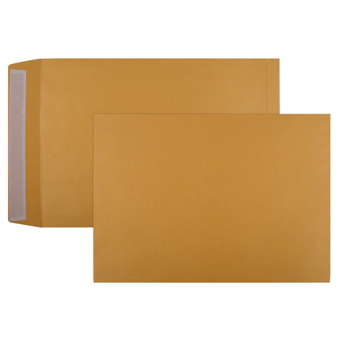 SP- ENVELOPE 405X305MM Strip Seal Heavy Gold Pocket