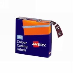 SP- LABELS COLOUR CODING AVERY 25X38MM 9 SIDE TAB BROWN PK500 SP- LABELS COLOUR CODING AVERY 25X38MM 9 SIDE TAB BROWN PK500