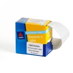 LABEL AVERY DISP 35X49 WHITE DMR3549W