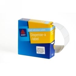 LABEL AVERY DISP 19X24 WHITE DMR1924W