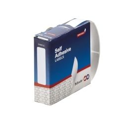 LABEL QUIK STIK DISP 13X49MM RECTANGLE WHITE DISP550 LABEL QUIK STIK DISP 13X49MM RECTANGLE WHITE DISP550