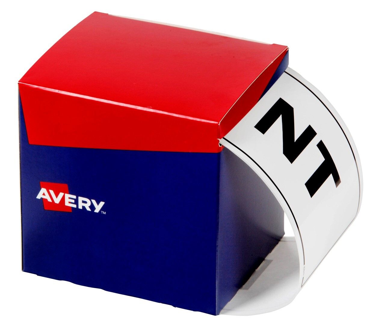 LABEL AVERY 100X150.4MM NT WHITE PRINTED BLACK PK550