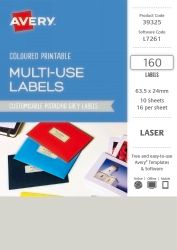 SP- LABEL AVERY 63.5X24 RECTANGULAR LASER 16UP PISTACHIO GREY PK160 SP- LABEL AVERY 63.5X24 RECTANGULAR LASER 16UP PISTACHIO GREY PK160
