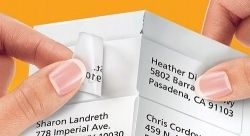 SP- LABEL AVERY INKJET J8560 CLEAR 21UP 936007 PK25 SP- LABEL AVERY INKJET J8560 CLEAR 21UP 936007 PK25