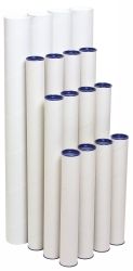 MAILING TUBE MARBIG 600X60MM WHITE
