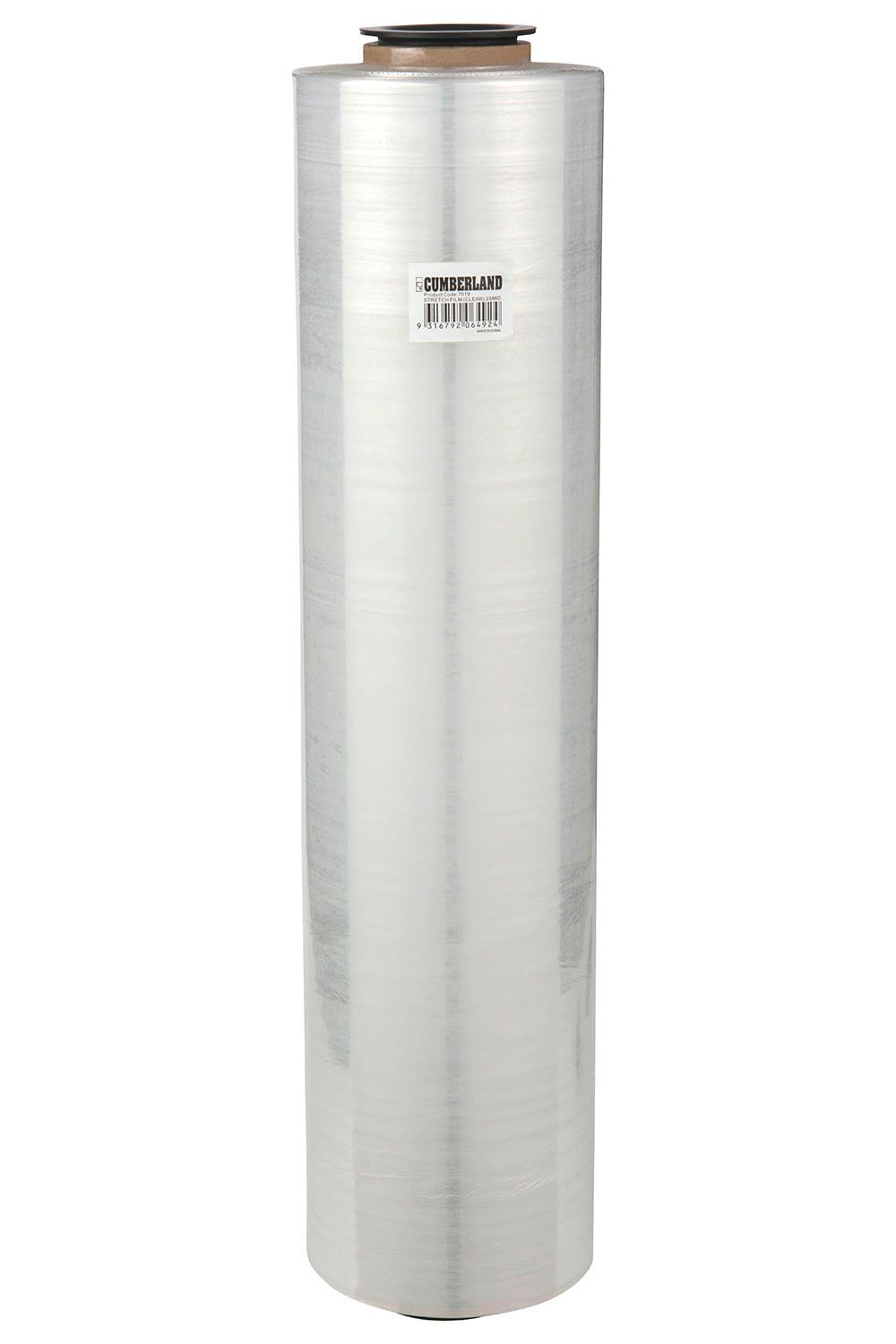 SP- PALLET WRAP 23um CLEAR 500mmX400m CUMBERLAND SP- PALLET WRAP 23um CLEAR 500mmX400m CUMBERLAND