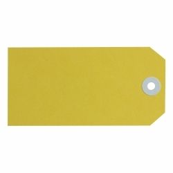 SP- SHIPPING TAGS AVERY SIZE 5 YELLOW BX1000