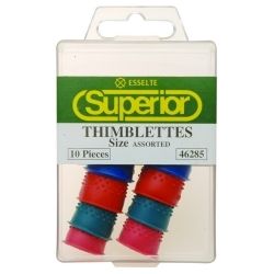 THIMBLETTES SUPERIOR ASST SIZES BX10