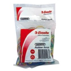 RUBBER BANDS SUPERIOR ASST COLOURS #14 100GM BAG