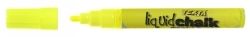 MARKER LIQUID CHALK TEXTA DRY WIPE BULLET YELLOW
