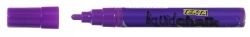 MARKER LIQUID CHALK TEXTA DRY WIPE BULLET PURPLE