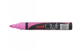 MARKER CHALK UNI 2.5MM BULLET TIP FLUORO PINK MARKER CHALK UNI 2.5MM BULLET TIP FLUORO PINK