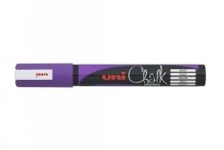 MARKER CHALK UNI 2.5MM BULLET TIP VIOLET