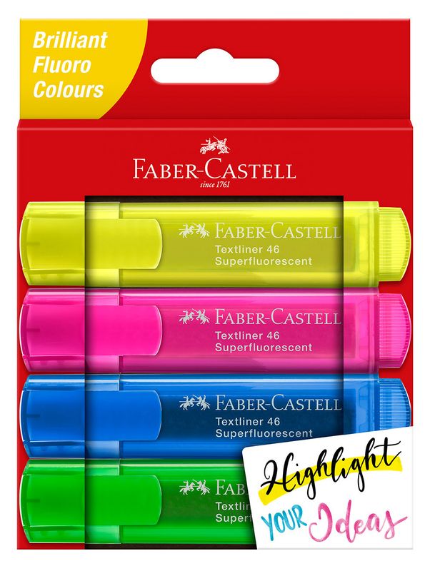 HIGHLIGHTER FABER-CASTELL TEXTLINER ICE WLT4