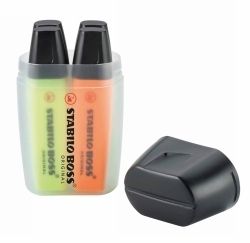 HIGHLIGHTER STABILO BIG BOSS ASST PK4