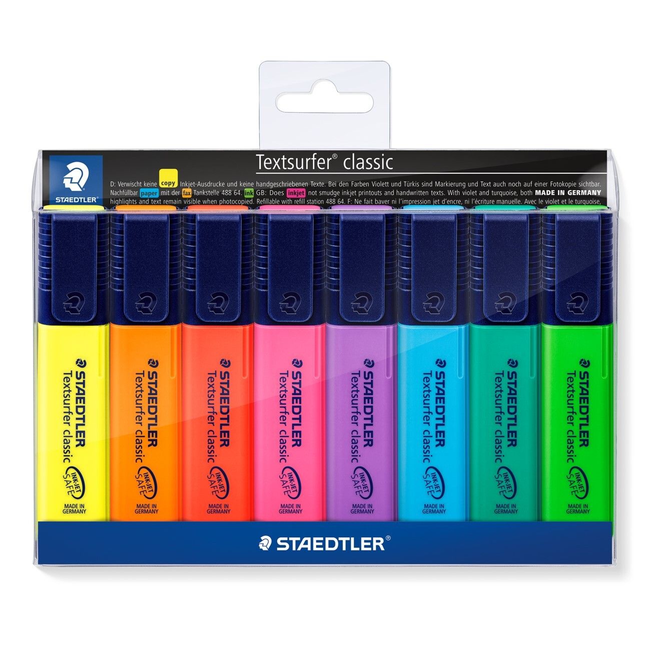 HIGHLIGHTER STAEDTLER TEXTSURFER ASST WLT8
