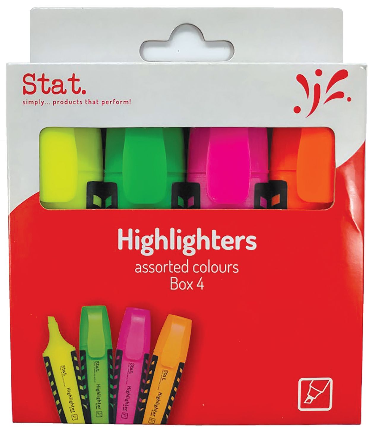 HIGHLIGHTER STAT ASST WLT4