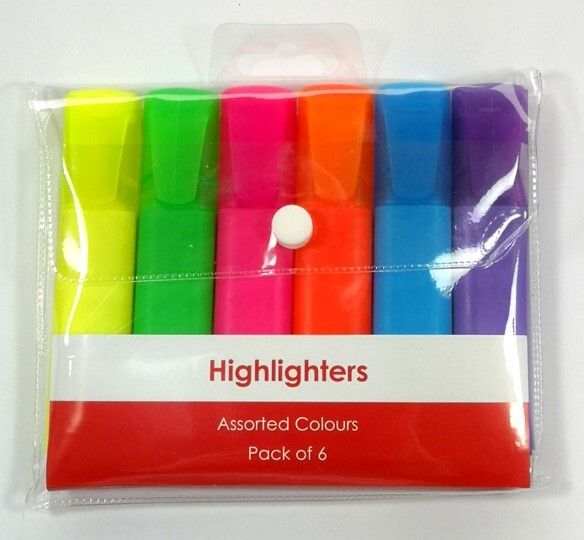 HIGHLIGHTER GNS BASIC ASSORTED WLT6