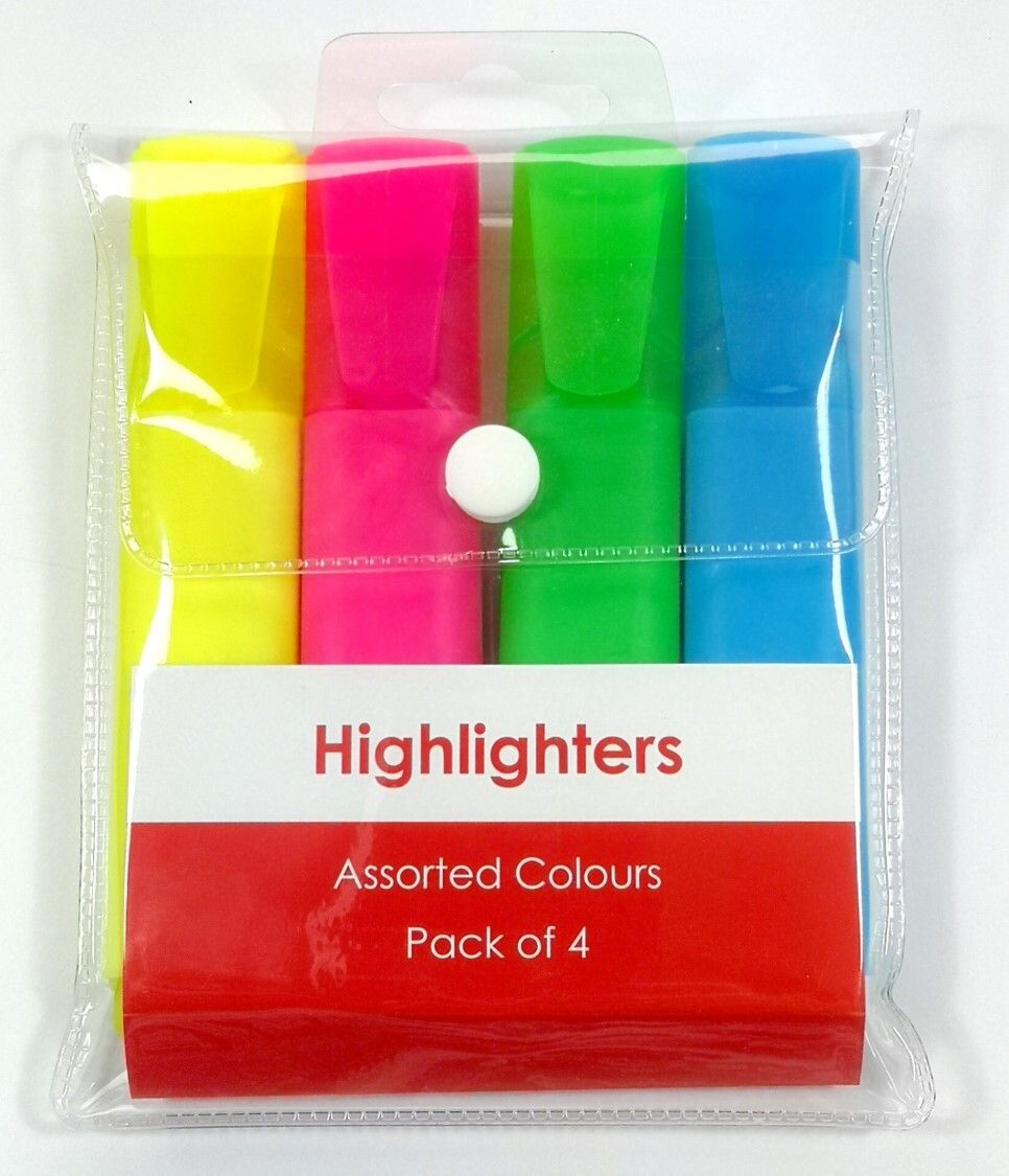 HIGHLIGHTER GNS BASIC ASSORTED WLT4