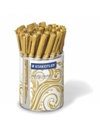 MARKER STAEDTLER METALLIC GOLD CUP 30