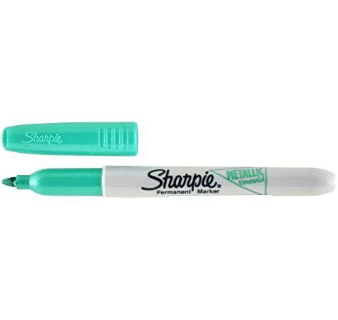 MARKER SHARPIE METALLIC PERM FINE EMERALD