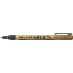MARKER ARTLINE 990XF PERMANENT 1.2MM BULLET NIB GOLD MARKER ARTLINE 990XF PERMANENT 1.2MM BULLET NIB GOLD