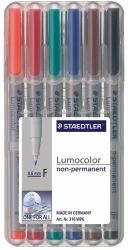 SP- MARKER OHP STAEDTLER 316 WATER SOL F ASST WLT6