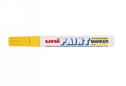 MARKER PAINT UNI PX20 2.8MM MEDIUM BULLET TIP YELLOW