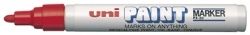 MARKER PAINT UNI PX20 2.8MM MEDIUM BULLET TIP RED