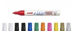 MARKER PAINT UNI PX20 2.8MM MEDIUM BULLET TIP ASSORTED MARKER PAINT UNI PX20 2.8MM MEDIUM BULLET TIP ASSORTED