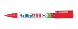 MARKER ARTLINE 700 PERMANENT 0.7MM BULLET NIB RED