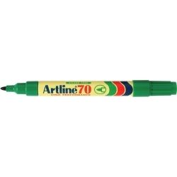 MARKER ARTLINE 70 PERMANENT 1.5MM BULLET NIB GREEN