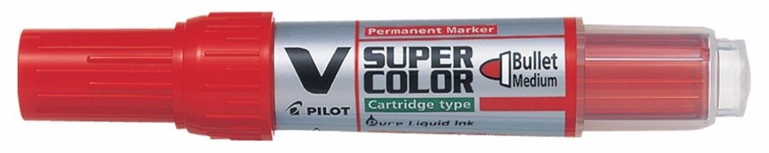 SP- MARKER PILOT PERMANENT BEGREEN SUPERCOLOR BULLET TIP RED SP- MARKER PILOT PERMANENT BEGREEN SUPERCOLOR BULLET TIP RED