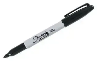 MARKER SHARPIE FINE BLACK