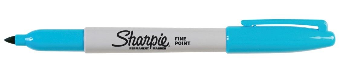 SP - MARKER SHARPIE FINE PERMANENT TURQUOISE