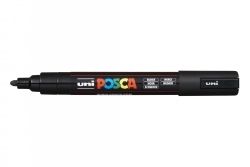 MARKER UNI POSCA PC5M BULLET TIP BLACK