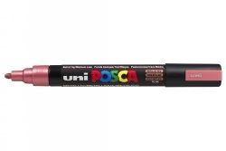 MARKER UNI POSCA PC5M BULLET TIP METALLIC RED MARKER UNI POSCA PC5M BULLET TIP METALLIC RED