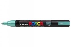 MARKER UNI POSCA PC5M BULLET TIP METALLIC GREEN MARKER UNI POSCA PC5M BULLET TIP METALLIC GREEN