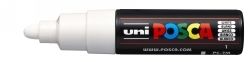 MARKER POSCA 4.5MM PC7M BOLD BULLET TIP WHITE