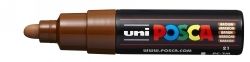 MARKER POSCA 4.5MM PC7M BOLD BULLET TIP BROWN