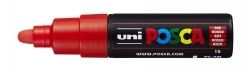 MARKER POSCA 4.5MM PC7M BOLD BULLET TIP RED
