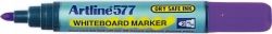 MARKER WHITEBOARD ARTLINE 577 3MM BULLET NIB PURPLE