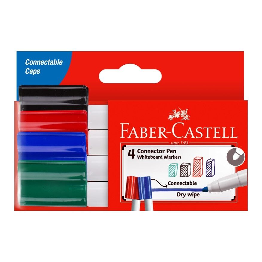 MARKER WHITEBOARD FABER-CASTELL CONNECTOR WLT4 MARKER WHITEBOARD FABER-CASTELL CONNECTOR WLT4