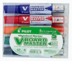 MARKER WHITEBOARD PILOT BEGREEN MASTER BULLET ASST WLT5