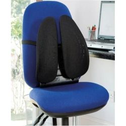 BACKREST KENSINGTON SMARTFIT CONFORM BACK SUPPORT BLACK