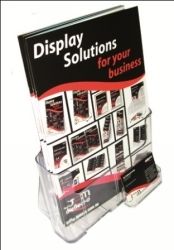 BROCHURE HOLDER DEFLECT-O A4 WITH BUSINESS CARD HOLDER BROCHURE HOLDER DEFLECT-O A4 WITH BUSINESS CARD HOLDER