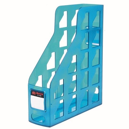 SP- MAGAZINE RACK METRO 3462 BLUEBERRY